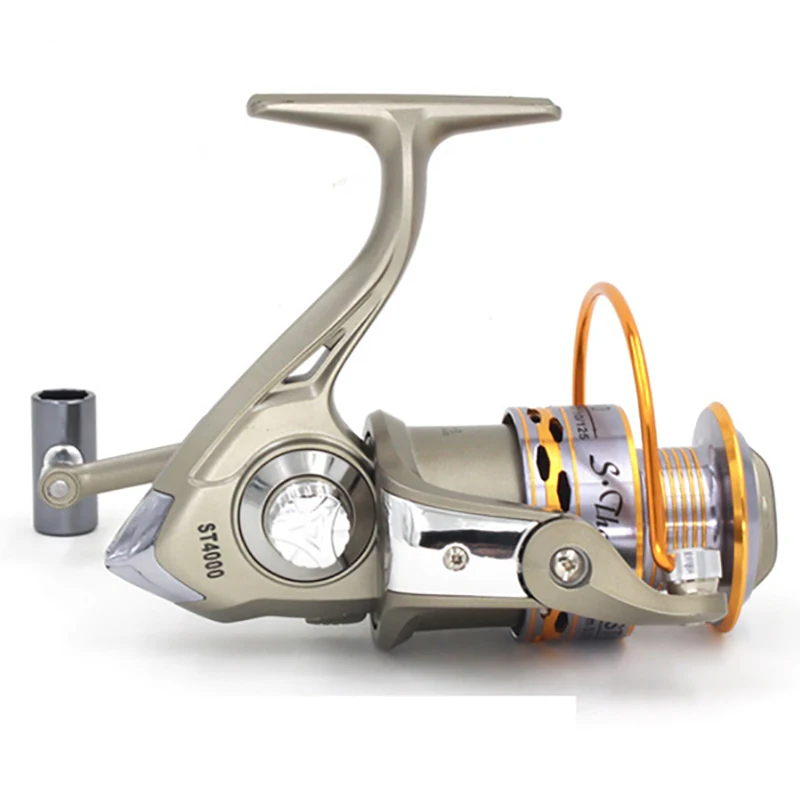 

Hot wheels fish spinning fishing reel 5.2:1 12BB 2000-6000 series carp Spinning wheel type Sea Rock lure fishing reels pesca ST