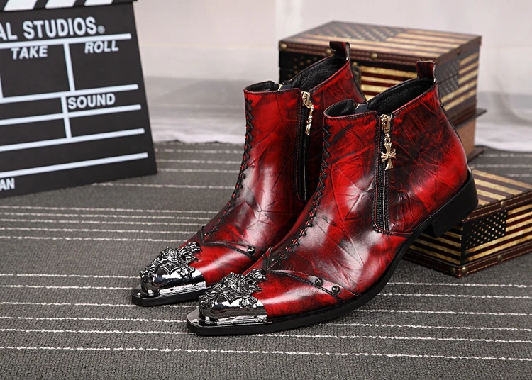 Лидер продаж 2016 года обувь из натуральной воловьей кожи с острым носком на молнии