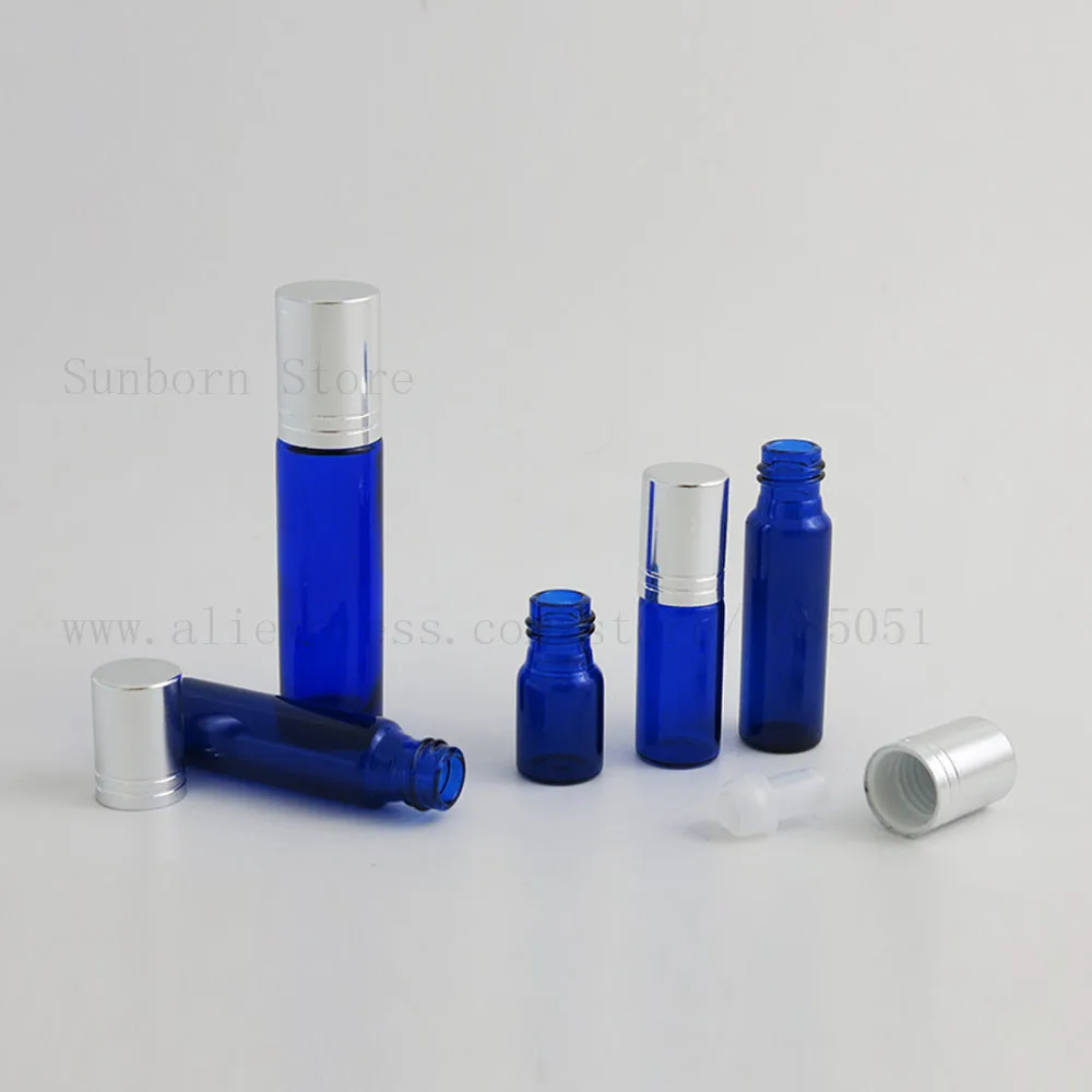 5 шт. многоразовые стеклянные металлические рулоны для бутылок 3 мл 7 10 | Красота и
