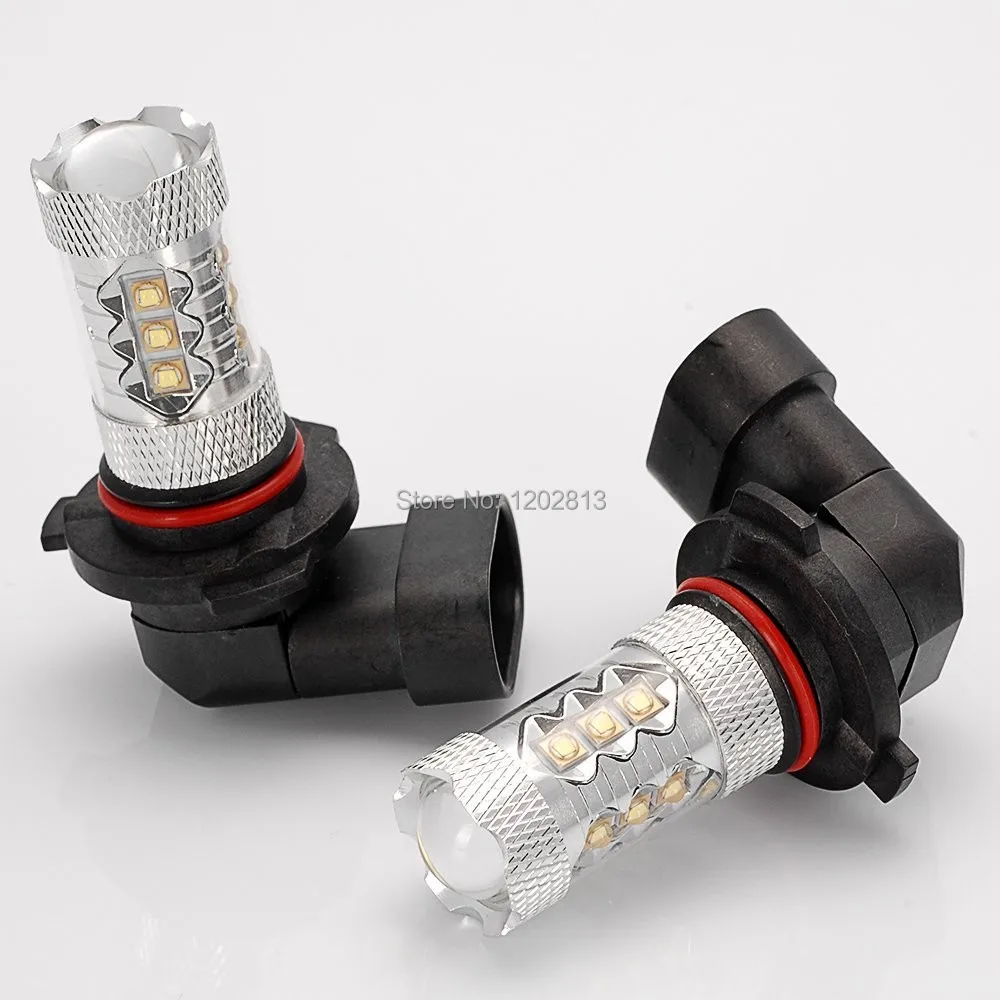 2 шт. 9006 HB4 осветители CREE 80W светодиод XBD объектив