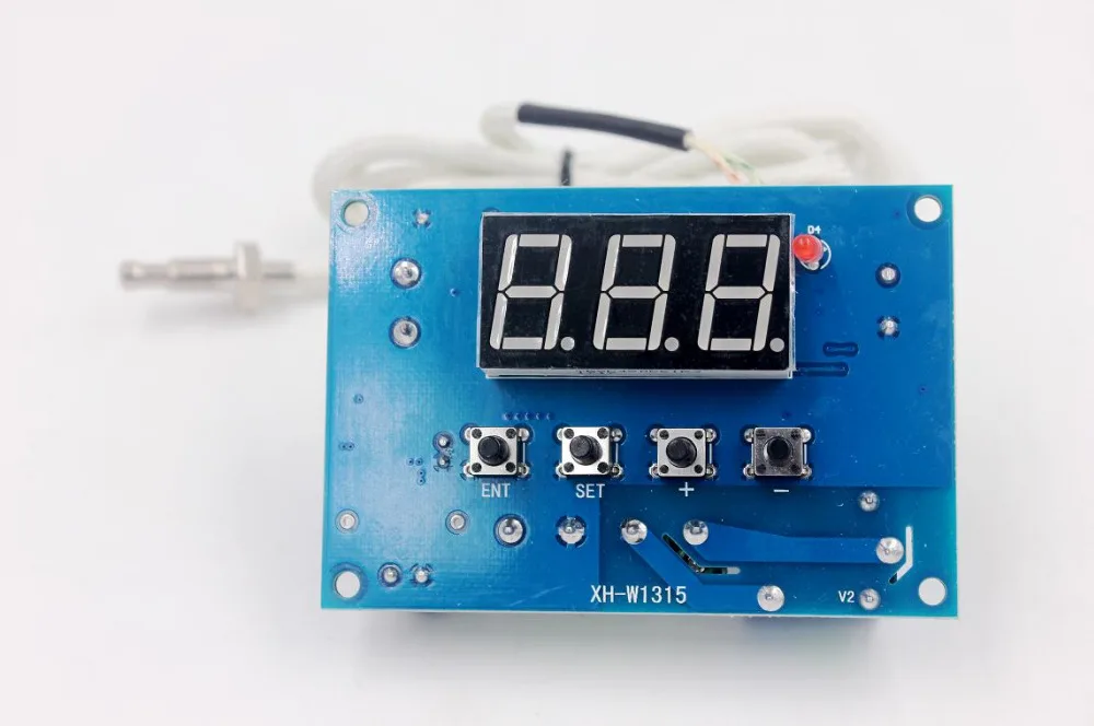 AC 220V DC 12V 24V high temperature Digital Temperature Controller Thermostat K type thermocouple control instrument|temperature instruments|dc 12v