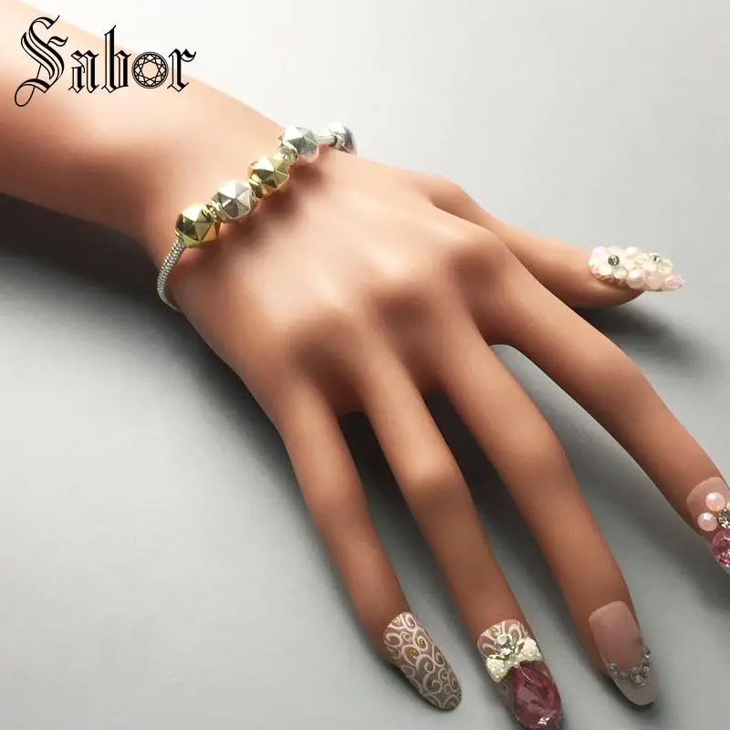 Мужские бусины для рукоделия искусственная бусина 5 мм серебряный цвет ювелирные