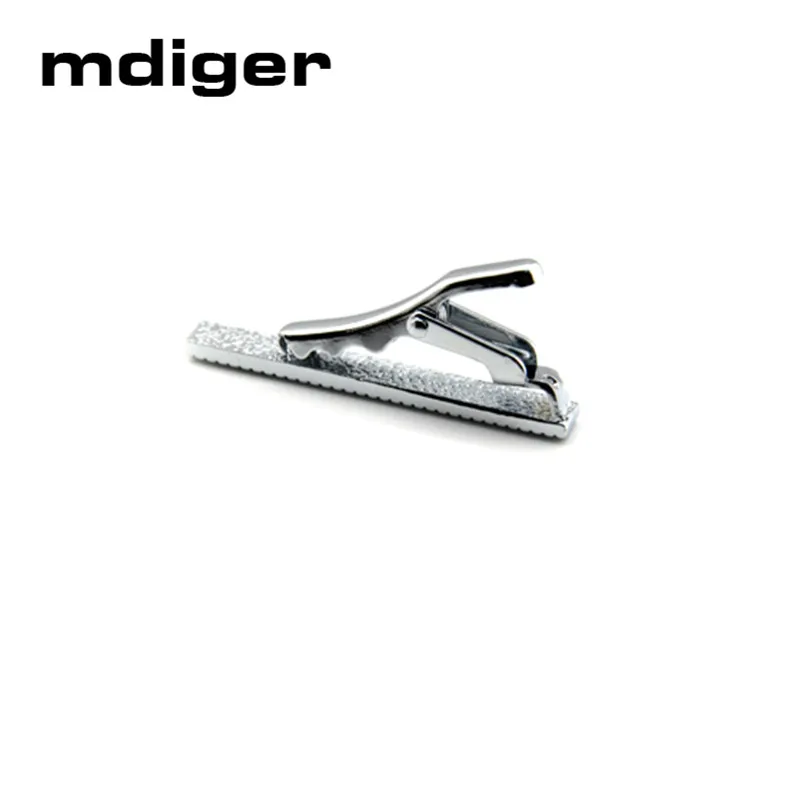 Mdiger брендовые модные короткие серебряные мужские металлические Галстуки для