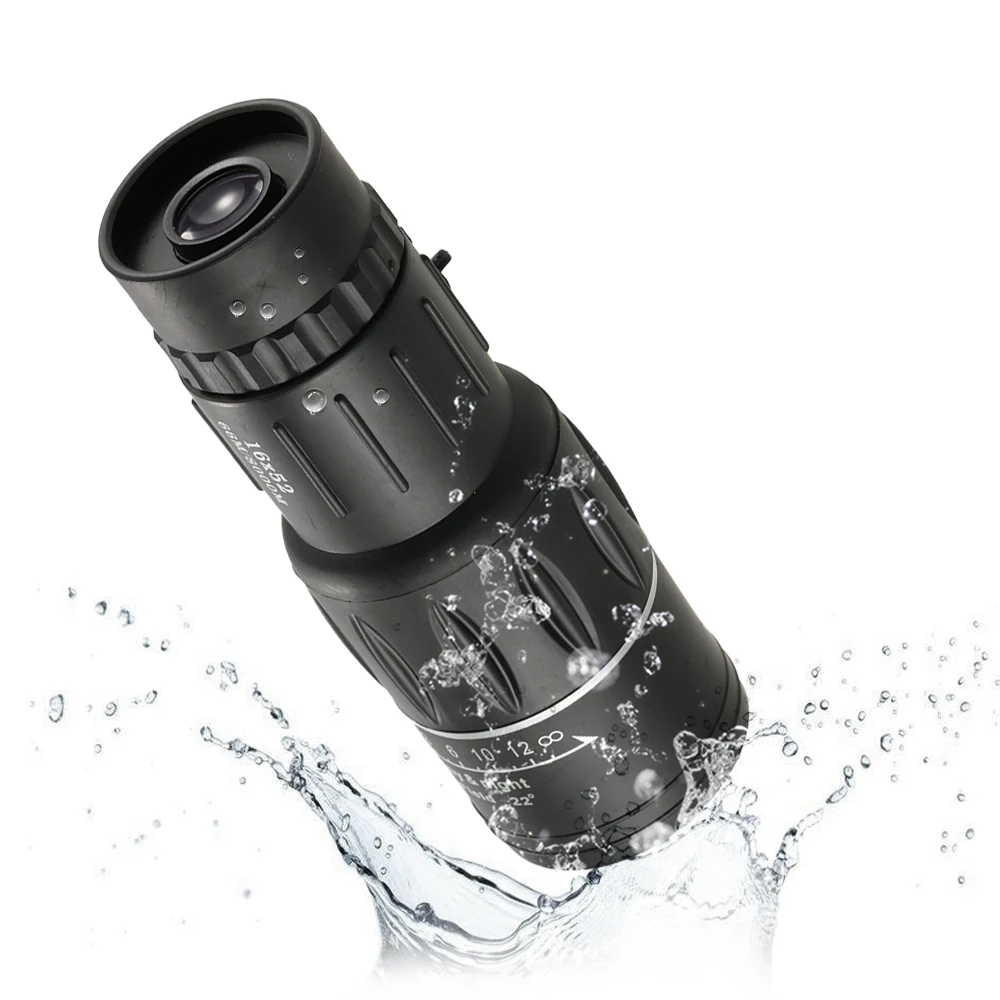 Портативный монокуляр 16x52 Монокуляр с двойным питанием для охоты наблюдения за