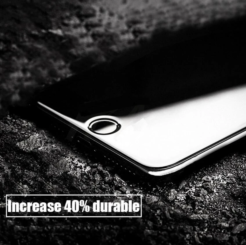 WLMLBU 5D закаленное стекло для iphone 6 6s plus Защита экрана iPhone 7 полное покрытие пленка