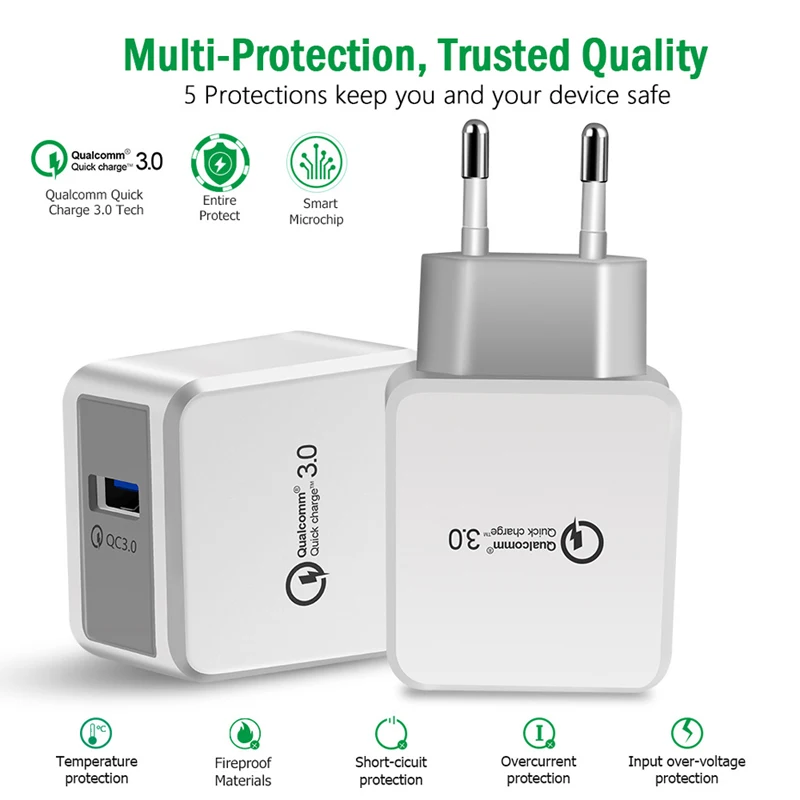 Зарядное устройство USB 3 0 для iPhone Android 5 В А | Мобильные телефоны и аксессуары