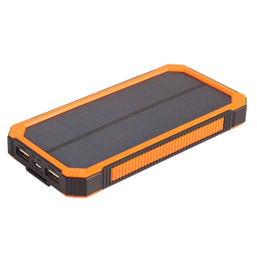 OMESHIN светодиодный внешний аккумулятор с двумя usb-портами, чехол с солнечной панелью, зарядное устройство, набор для самостоятельной сборки, коробка для смартфона 180123, Прямая поставка