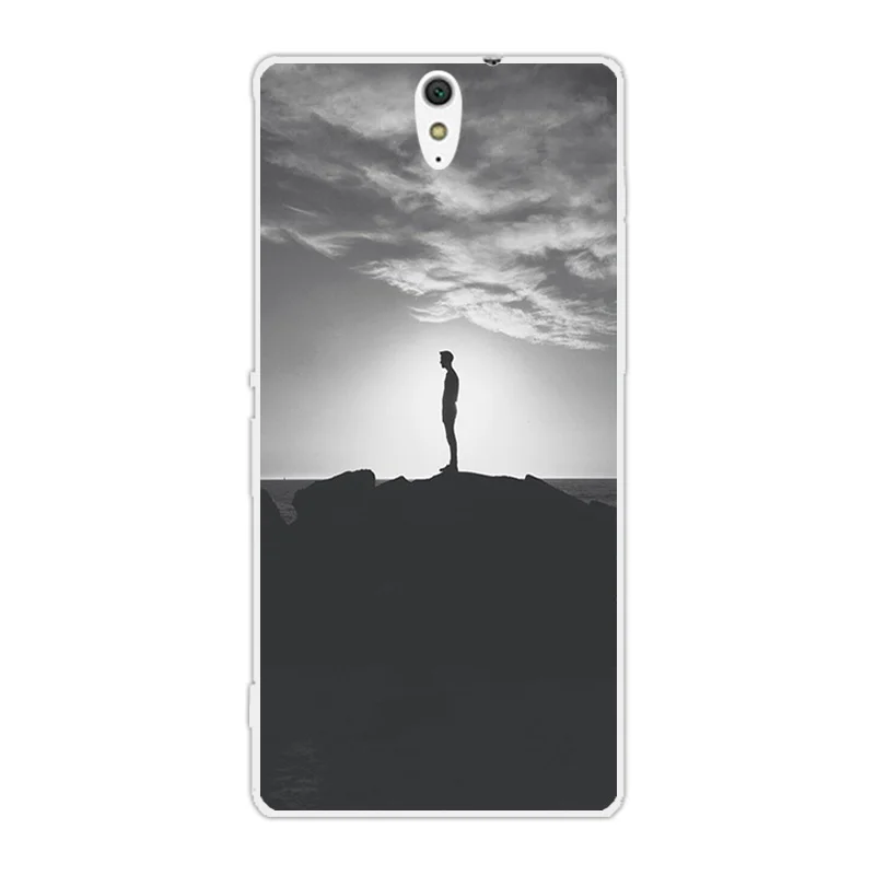 Чехол для телефона Sony Xperia C5 Ultra Cover Silicon 6 0 &quotдля dual E5553 E5506 E5533 Funny Cat Capa|Бамперы| |