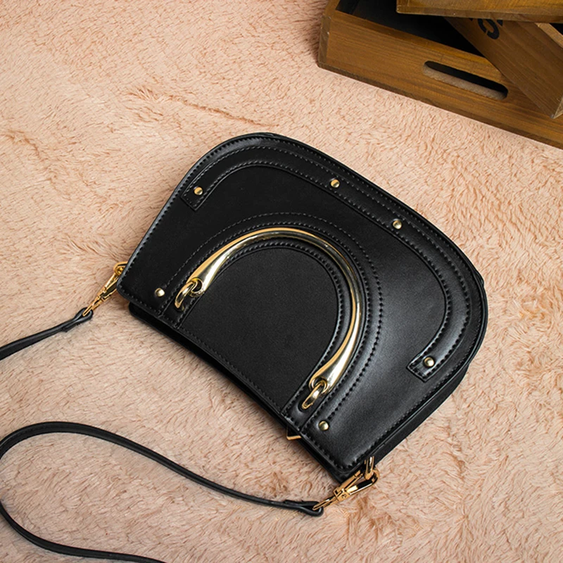 Для женщин Сумочка оборудования круглая ручка заклепки женский кошелек высокого