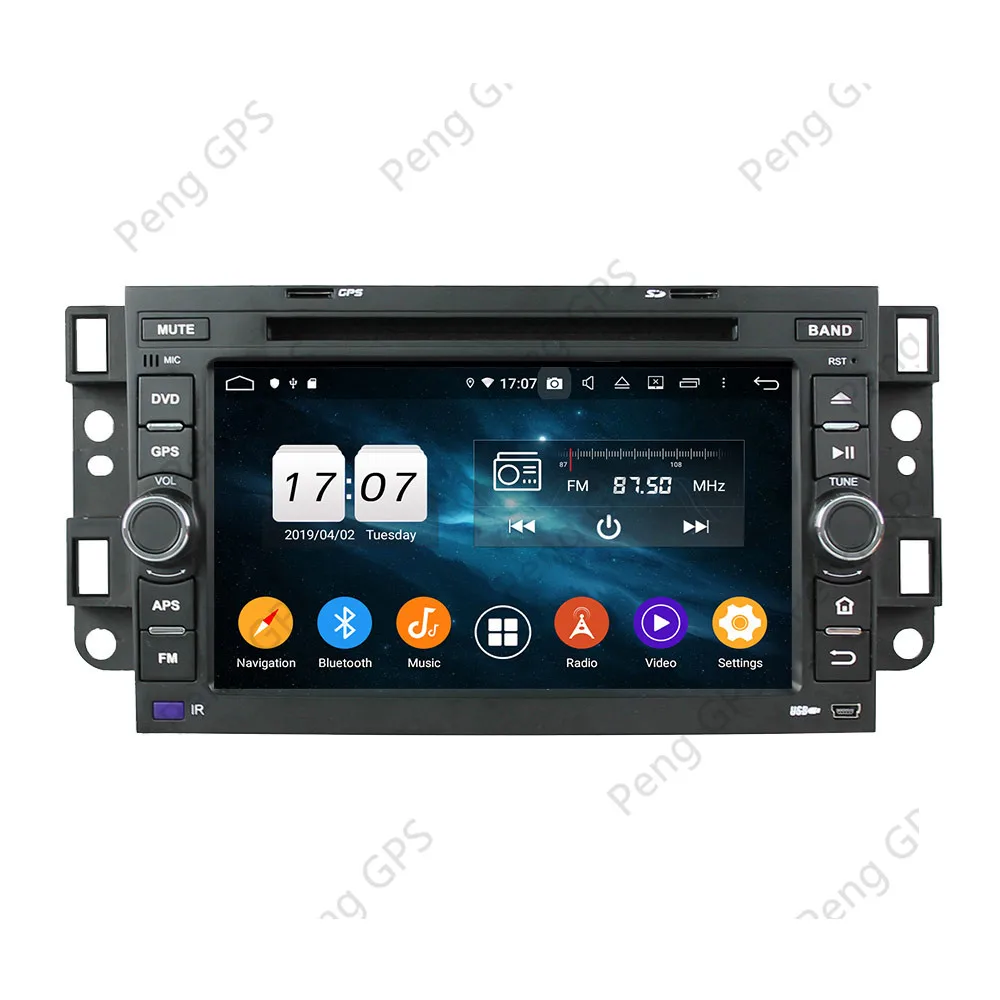 Android 9 0 навигация для Chevrolet Epica Aveo Captiva 2006 2012 автомобильный Радио dvd плеер GPS карта