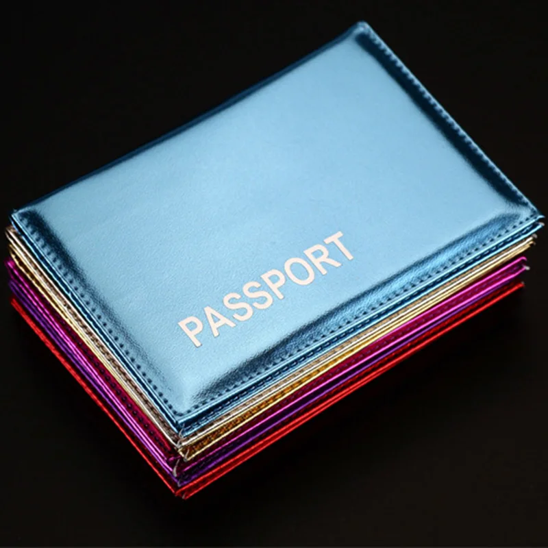 Элегантный чехол для паспорта Smoot золотой девушек и женщин usia pasaporte funda|colorful passport