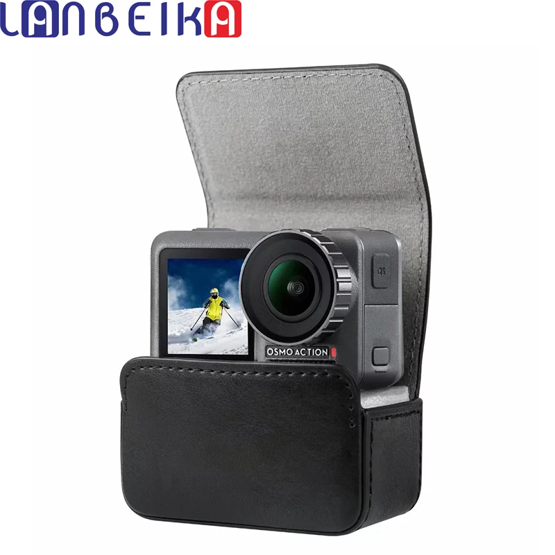 LANBEIKA мини-камера сумка для переноски Чехол для хранения Коробка для DJI Osmo GoPro Hero 8 5 6 7 SJCAM SJ9 Yi аксессуары для камеры