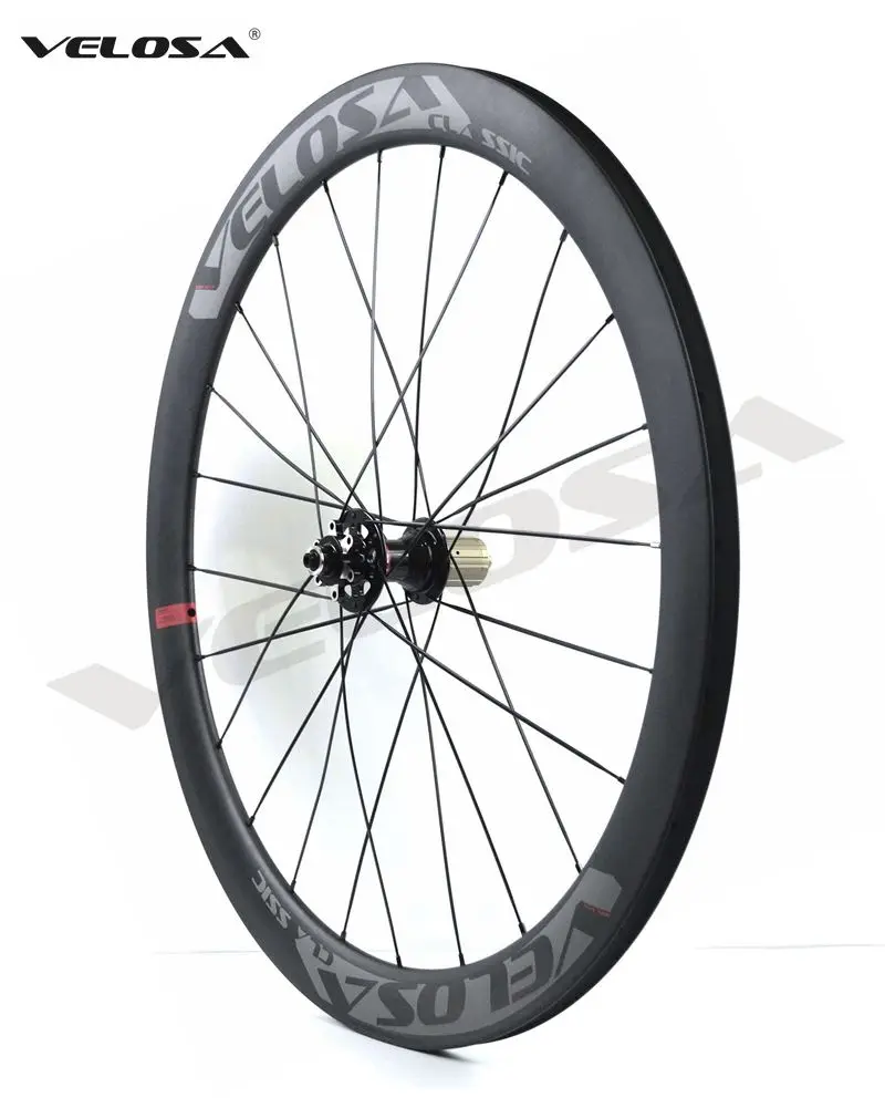 Velosa дисковый 50 дорожный тормоз углеродная колесная пара мм клинчерная/трубчатая