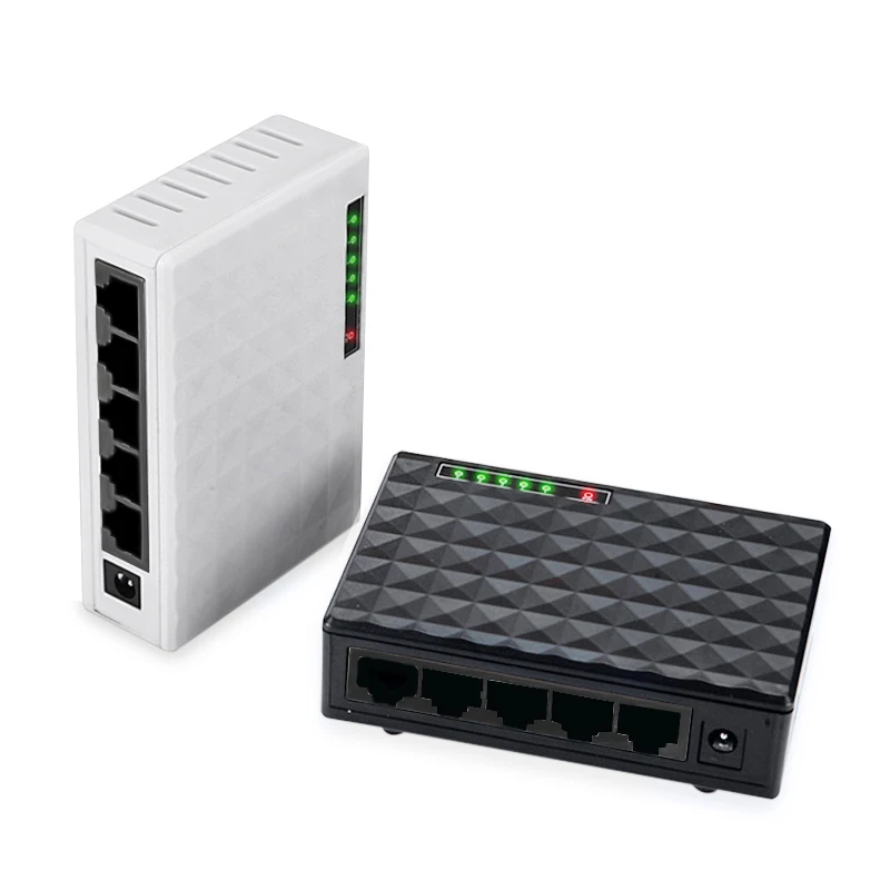 Easyidea LAN сетевой коммутатор 5 Порты ethernet-коммутатор-концентратор 10/100 м Desktop быстрой