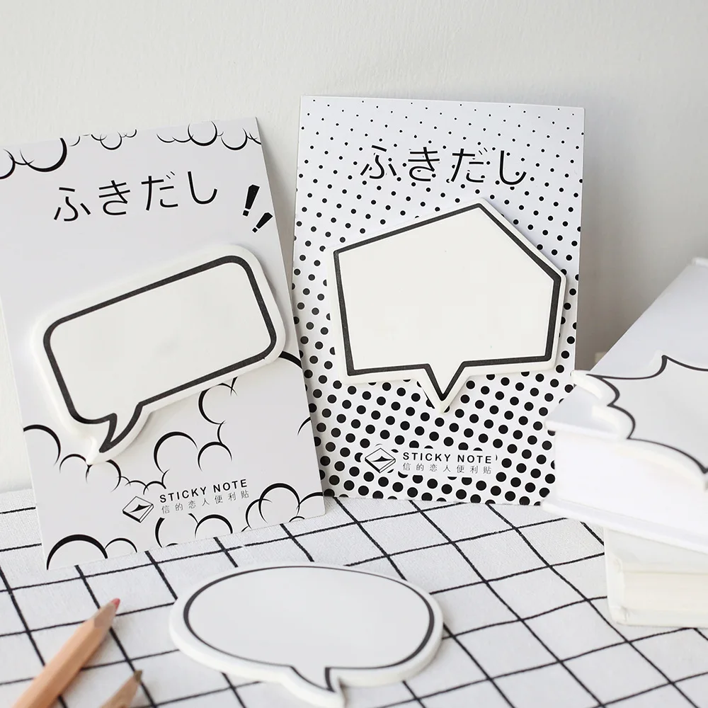 

30 Sheets/Pack Cute Sticky Notes Lovely Memo Pad Sticky Notes School Supplies