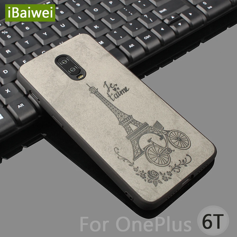 Чехол с изображением Эйфелевой башни для Oneplus 6T модный Ультратонкий силиконовый