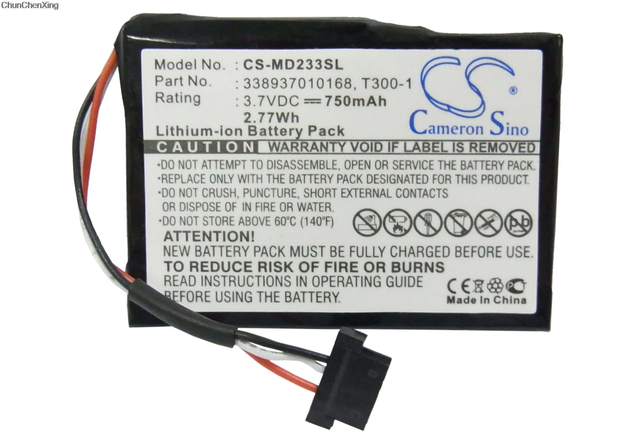 T300 1 аккумулятора Cameron Sino 750mAh ДЛЯ Medion GoPal E4430 E4435 Gopal E5455 MD96050 MD96325 MD97182 MD98860|Цифровые
