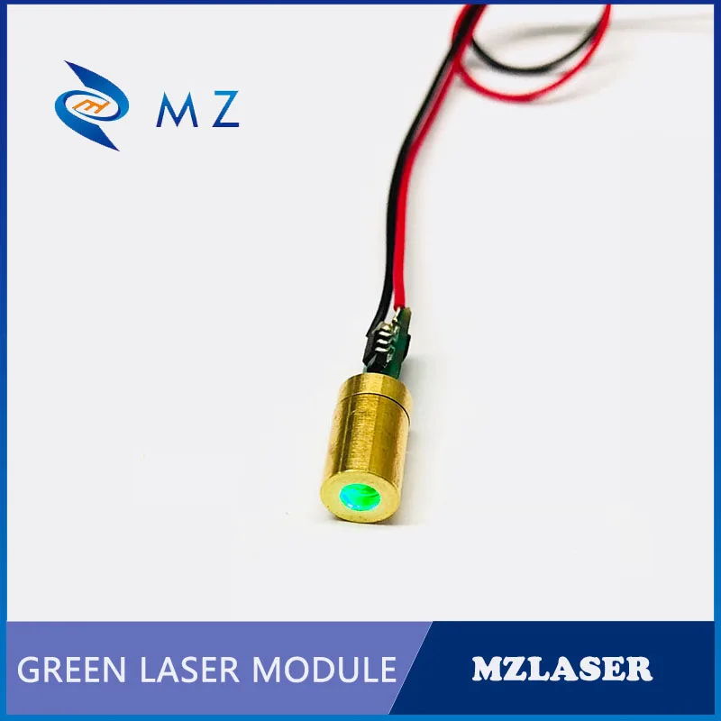 Зеленый Промышленный лазерный модуль с точечным приводом APC 6 мм 520nm1mw|Запчасти
