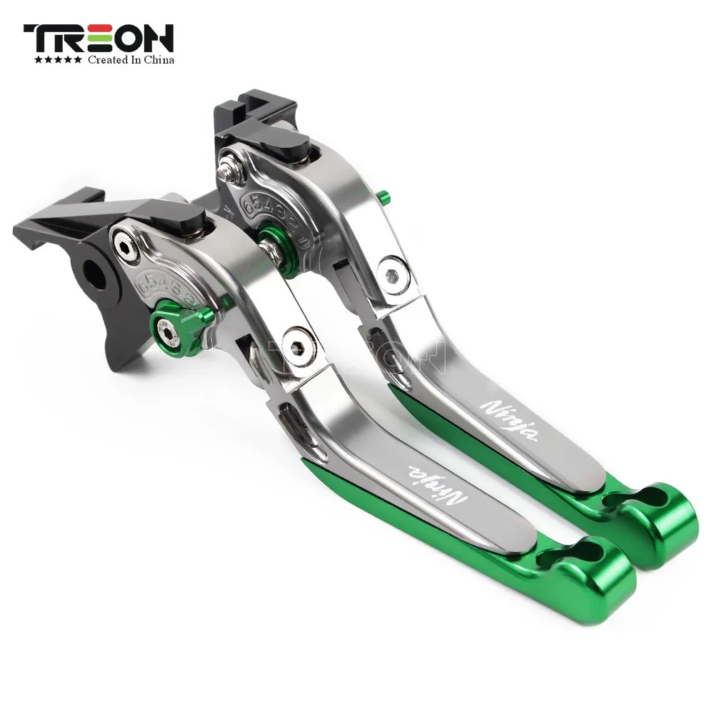

NEW For Kawasaki Ninja 250 300 Ninja 400 2018 2019 Motorcycle Accessories CNC Aluminum Brake Lever Clutch Handle Levers
