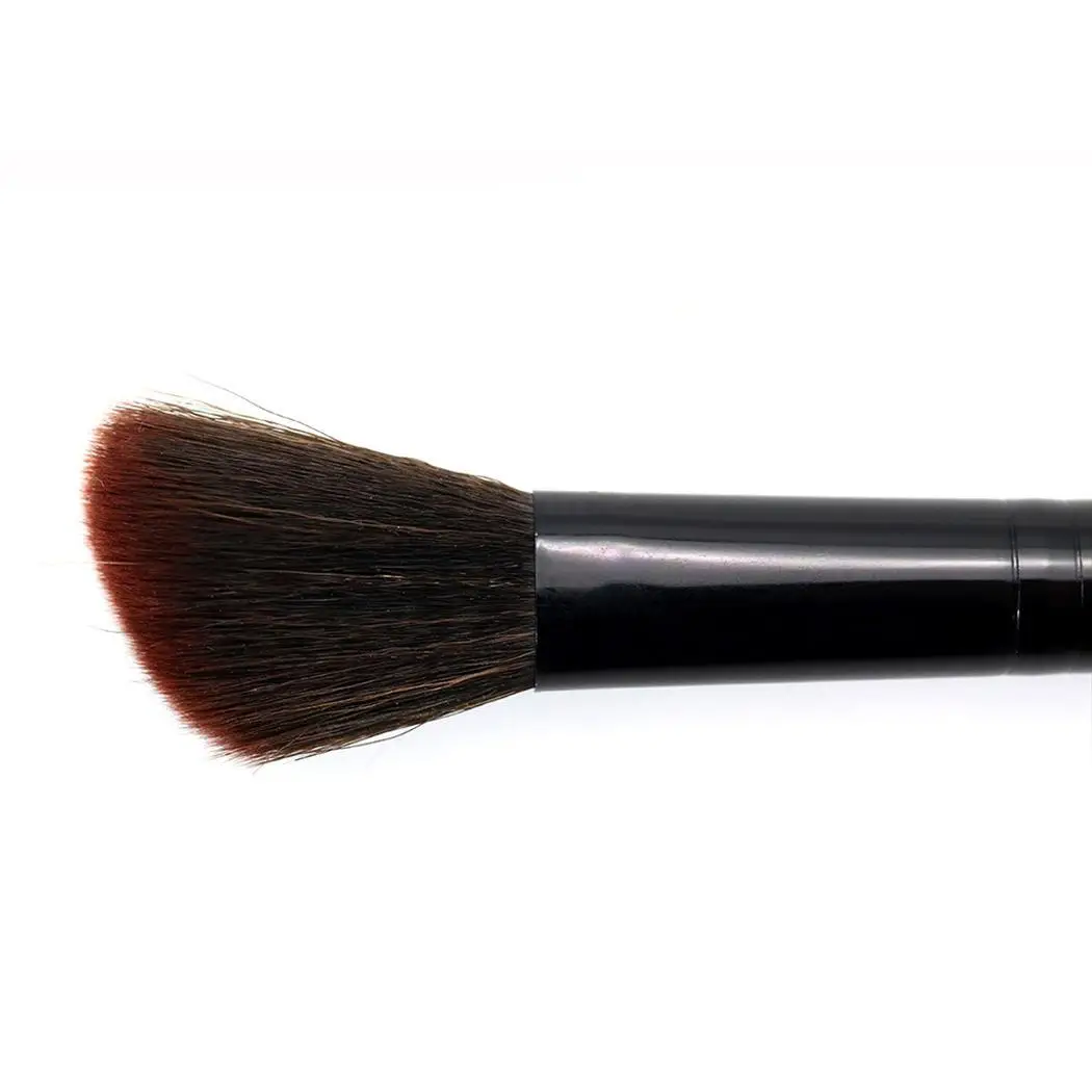 Профессиональный фонд blush brush свободные косой голову макияж кисти для начинающих