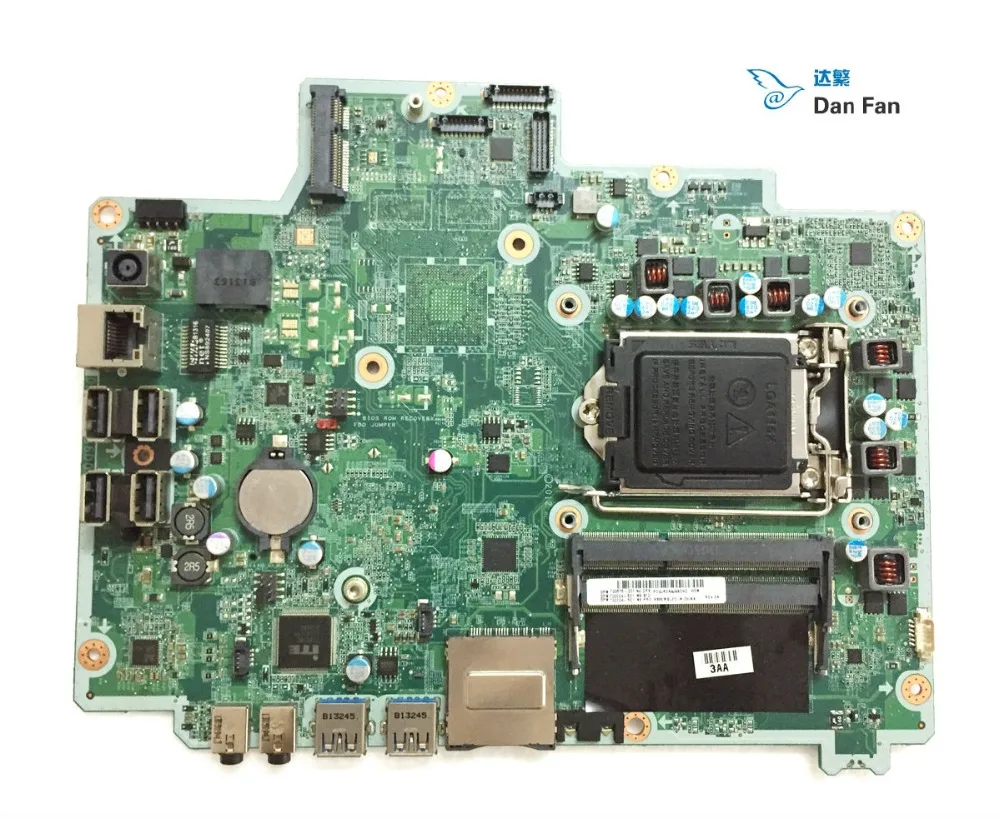 730675 001 для HP Pavilion 20 A A227CX материнская плата AIO 732224 501 DA0WJBMB6D0 LGA1155 100% протестирована