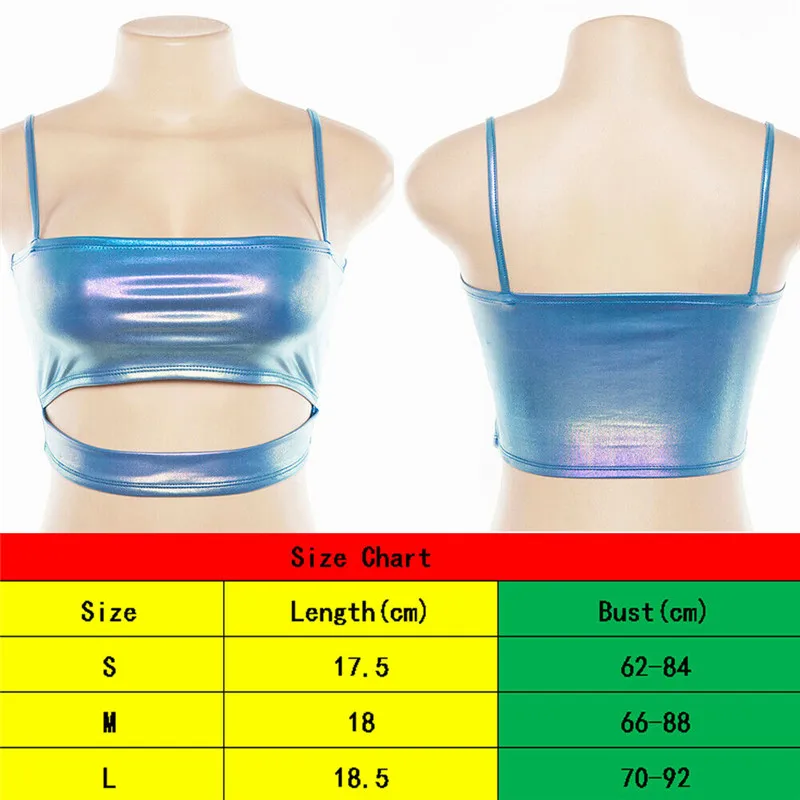 Сексуальный женский укороченный топ из искусственной кожи модный летний