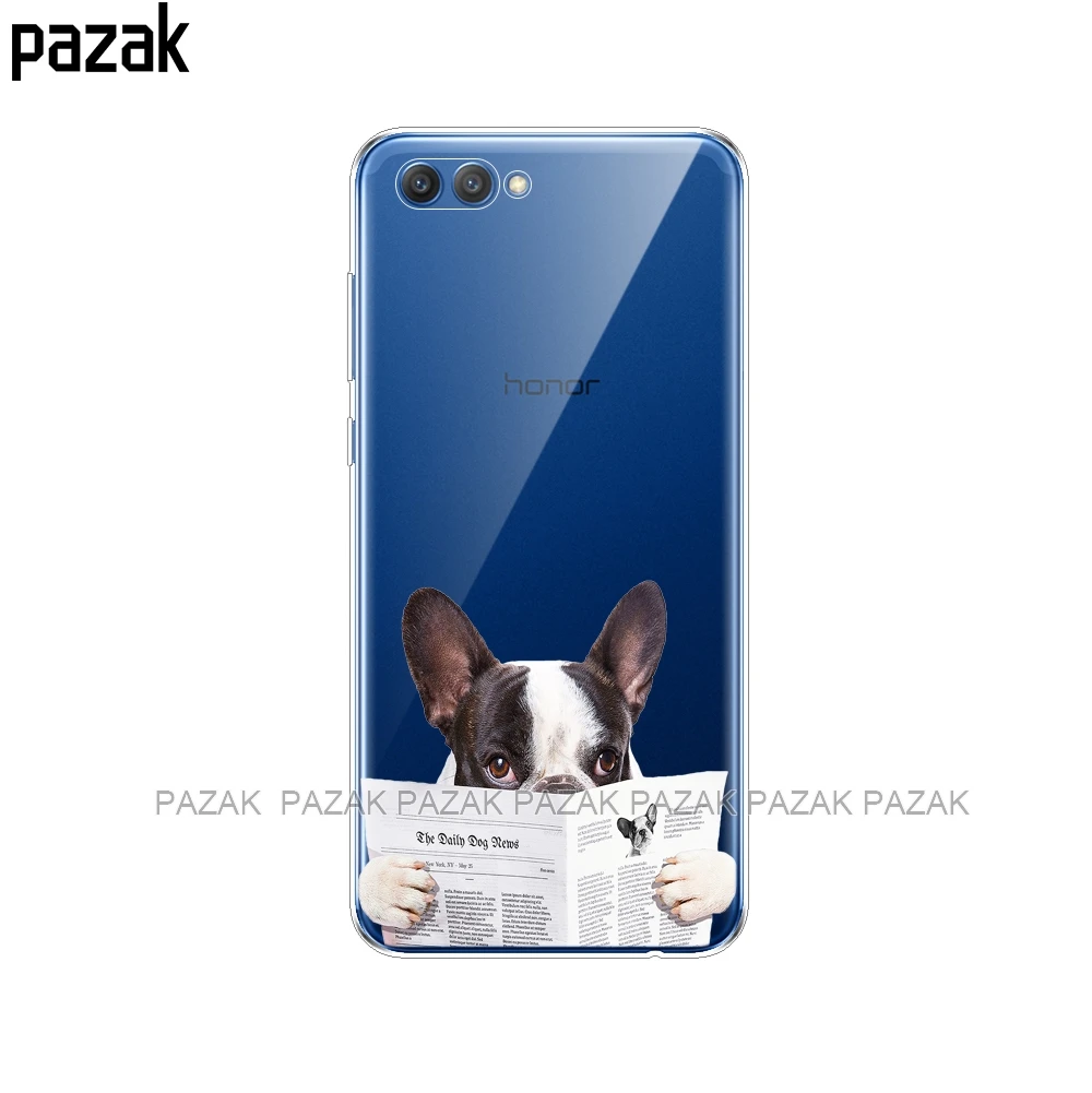 34401 Силиконовый чехол для телефона huawei honor 10 V10 view для huawei honor 9 8 lite 7x 6c pro Бампер etui Coque Мягкий ТПУ чехол s - Цвет: 34401