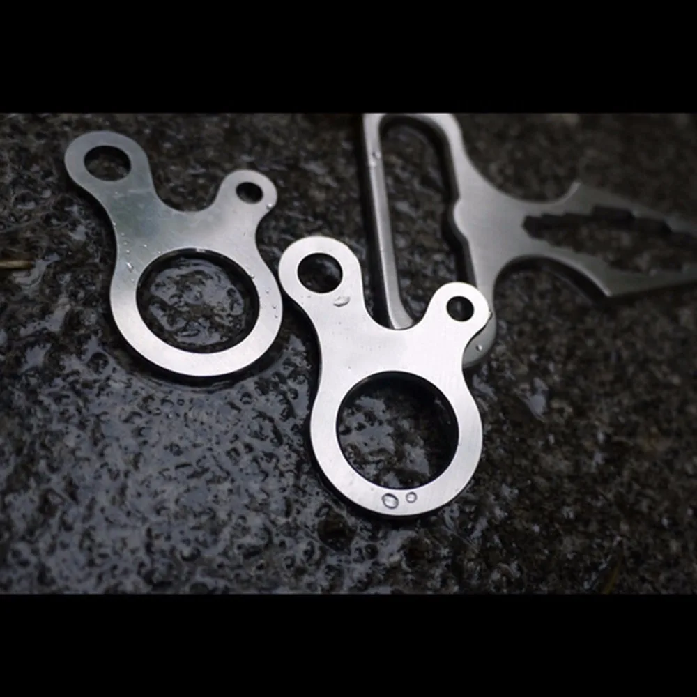 3 отверстия из нержавеющей стали карабин для выживания на открытом воздухе