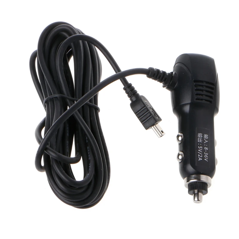 New Mini/Micro USB Port 5V 2A Car Charger Adapter For DVR Vehicle Charging w/3.5m Cable | Автомобили и мотоциклы