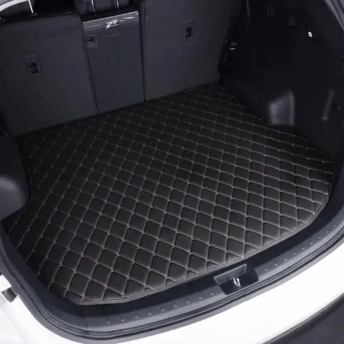 

Кожаный коврик для багажника автомобиля, грузовой ковер для Toyota FJ Land Cruiser Prado Highlander kluger, напольная подкладка