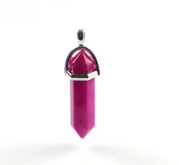 5pcs Natural Stone Quartz Crystal Pillar Pendants &amp Necklaces for DIY Jewelry Making Floating Locket Charm Point Pendant Z518 | Украшения