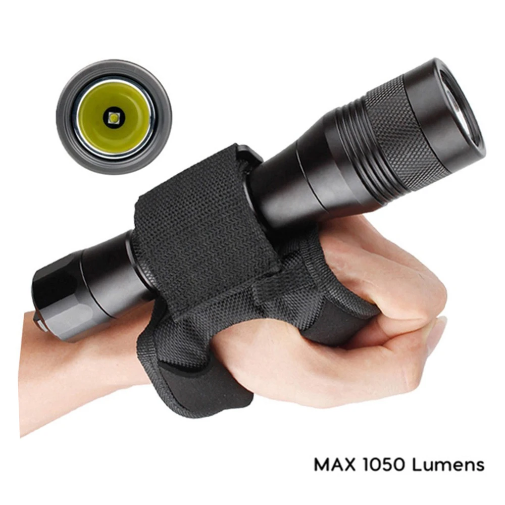 Светодиодный фонарик для дайвинга DIV01 Cree L2 подводный фонарь 2*26650 150 м светодиодный