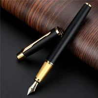 1 pc luxury metal fountain pen gift high quality metal writing signing calligraphy pens office school stationary supplies 03923