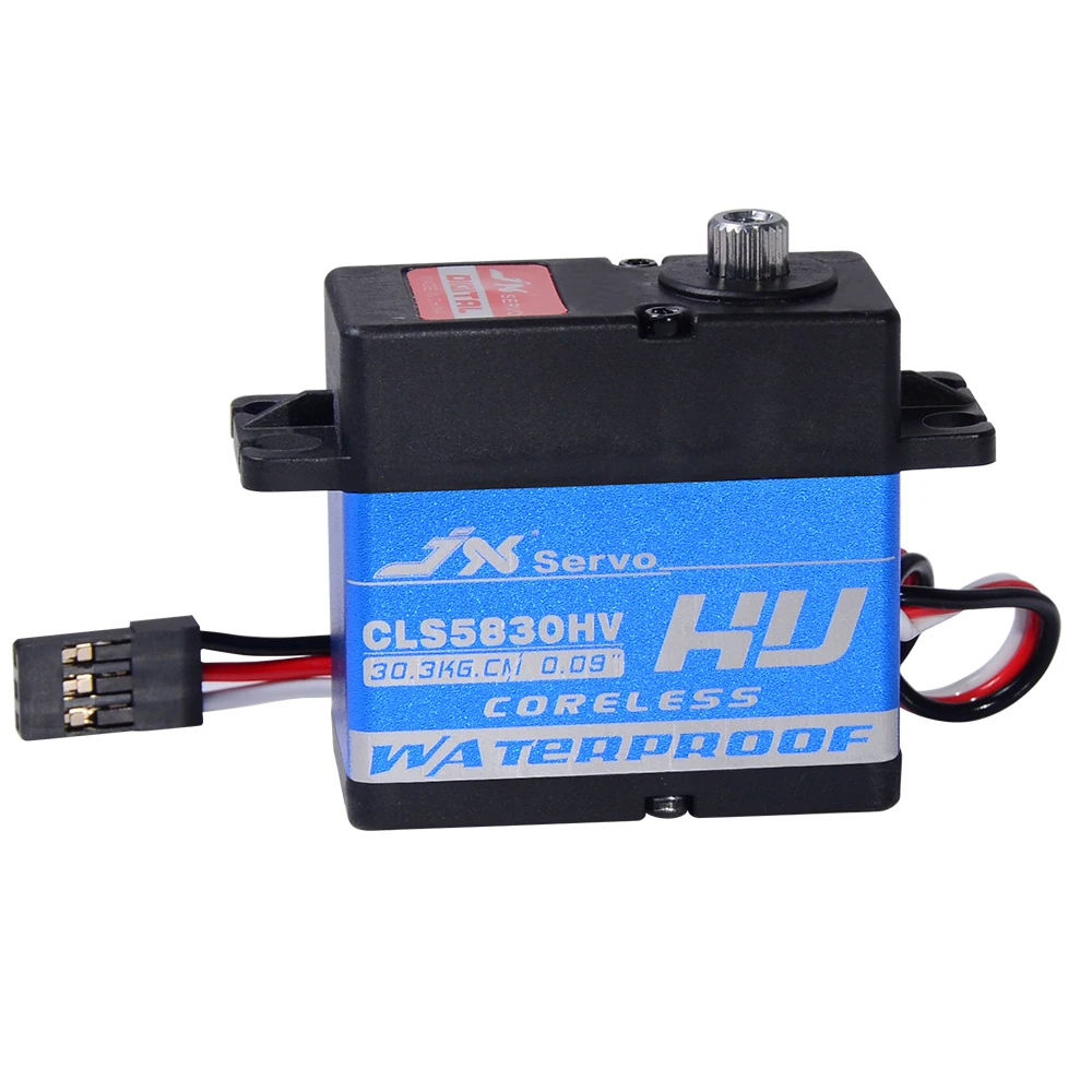 JX CLS5830HV 30 кг 8 4 в 0 09 сек полный водонепроницаемый без сердечника сервопривод для