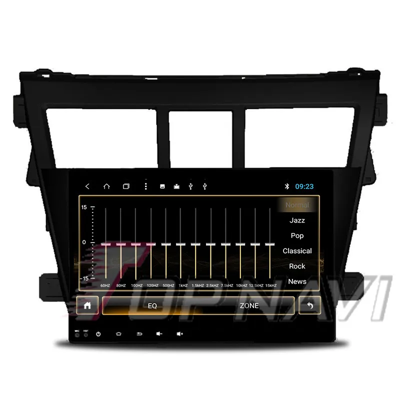 

Car PC for Toyota VIOS 2008 2009 2010 2011 2012 2013 Android 8.1 9'' Topnavi High Resolution No DVD Navigator Multimedia Players