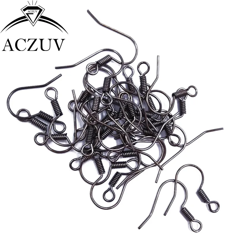 Оптовая продажа 2000 шт Серьга-пружина крючки серьги ювелирные изделия серебро