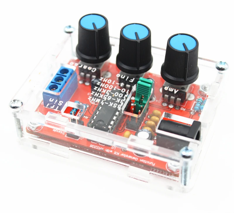 Генератор сигналов XR2206 с функцией DIY Kit синусоидальный/треугольный/квадратный