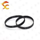 Ремень резиновый замкнутый GT2, 2 шт.лот, GT2-144 зубьев, 72 длины, 144 мм, ширина 3691012 мм