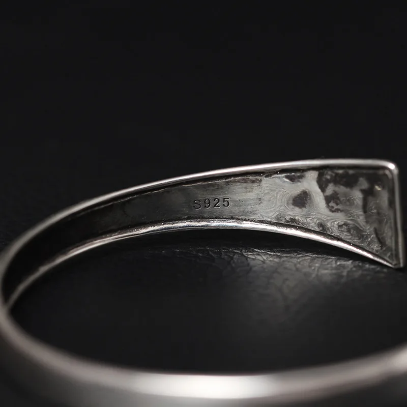 

NEW S925 Sterling Silver Bracelets For Women Natural Stone Flower Bracelets & Bangles Charm Lotus Wedding Gift Jewelry YB41