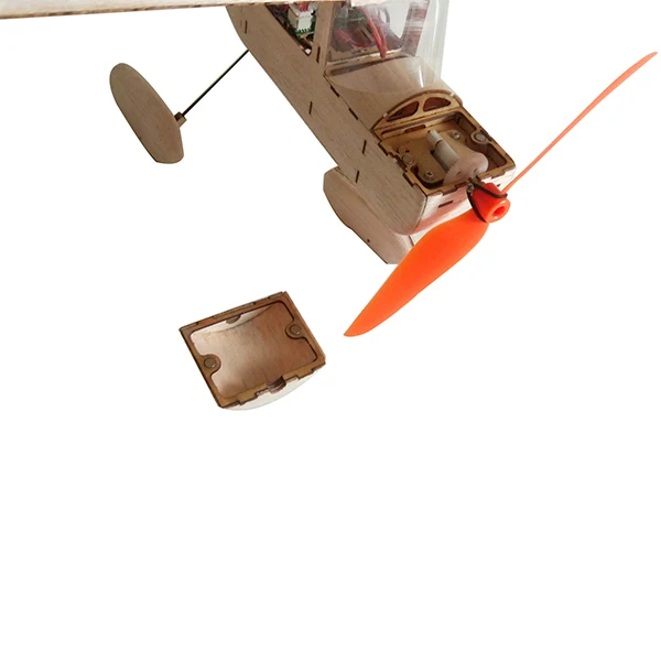 Мини Cessna 182 435 мм размах крыльев Balsa деревянная лазерная резка RC Самолет набор |