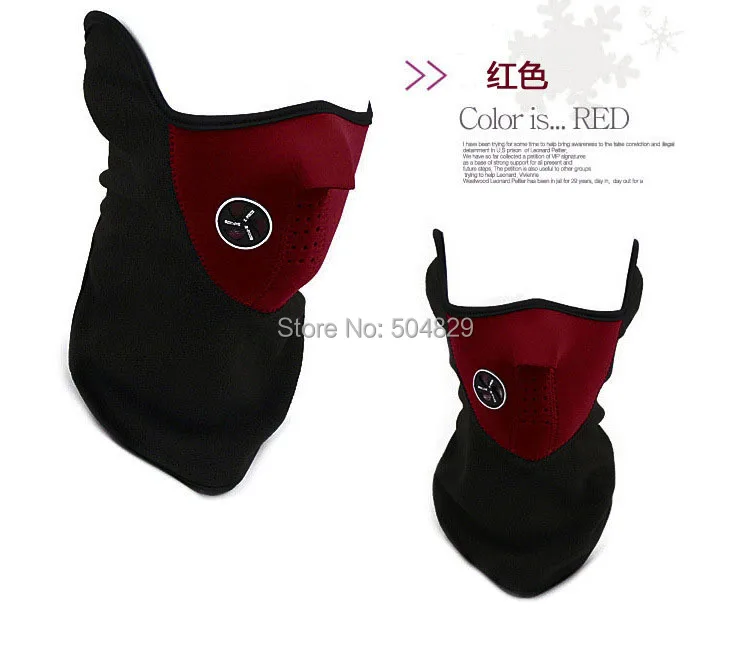 1 шт. бесплатная доставка лыжные маски для лица Ветрозащитная маска езды на