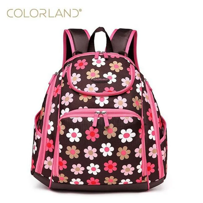 Colorland эргономичная сумка для детских подгузников рюкзак водонепроницаемая мам и