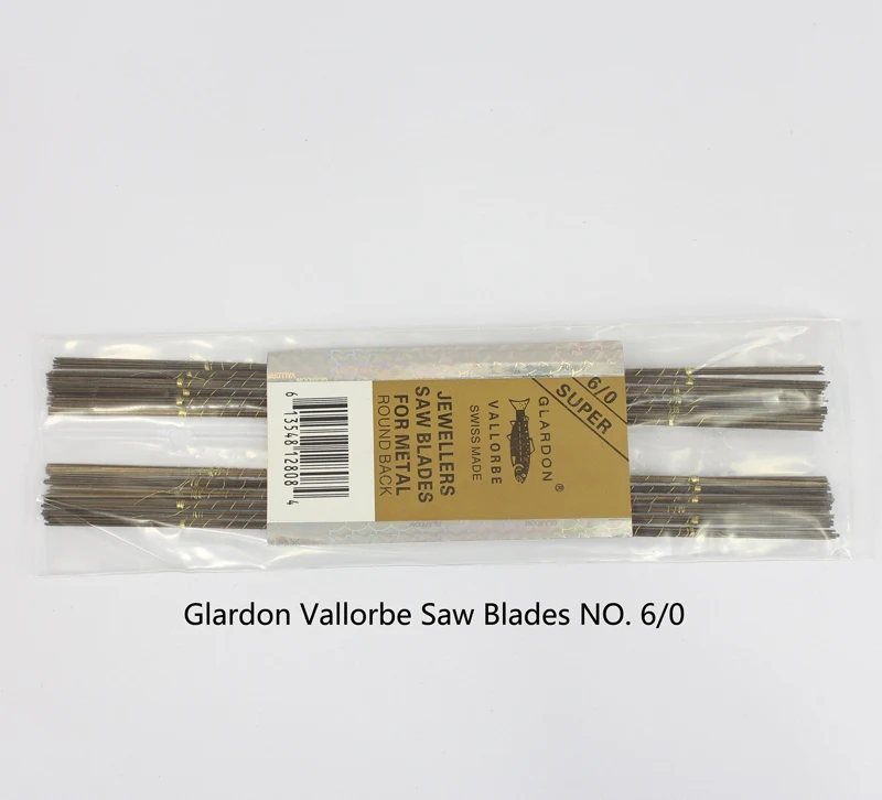 Glardon Vallorbe 6-0 Glardon Vallorbe пилы 0/0-8/0 ювелирные пилы швейцарские пилы ювелирные инструменты и оборудование ювелирные изделия инструменты - Цвет: Glardon Vallorbe 6-0