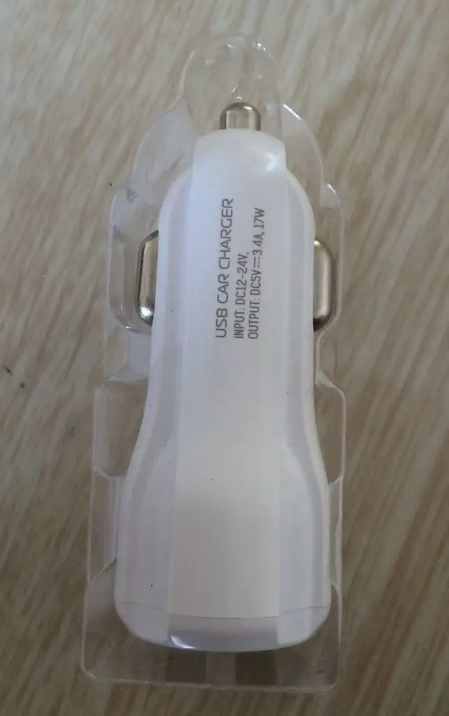 Автомобильное зарядное устройство с двумя USB-портами 5 В 3 4 А | Электроника