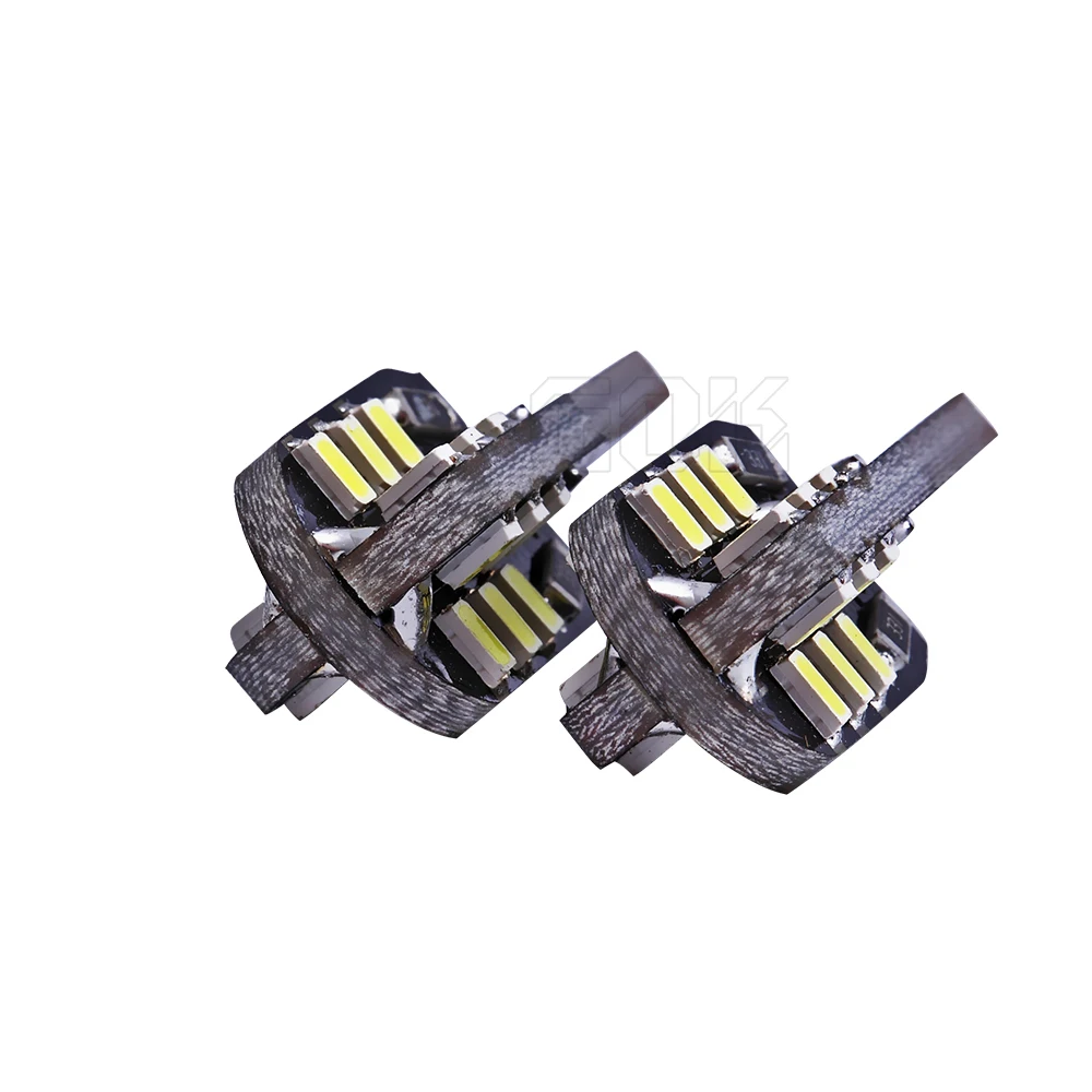 Супер яркий! Светодиодная CAN-шина T10 canbus W5W 50 шт. светодиодная t10 24SMD 3014 smd без ошибок