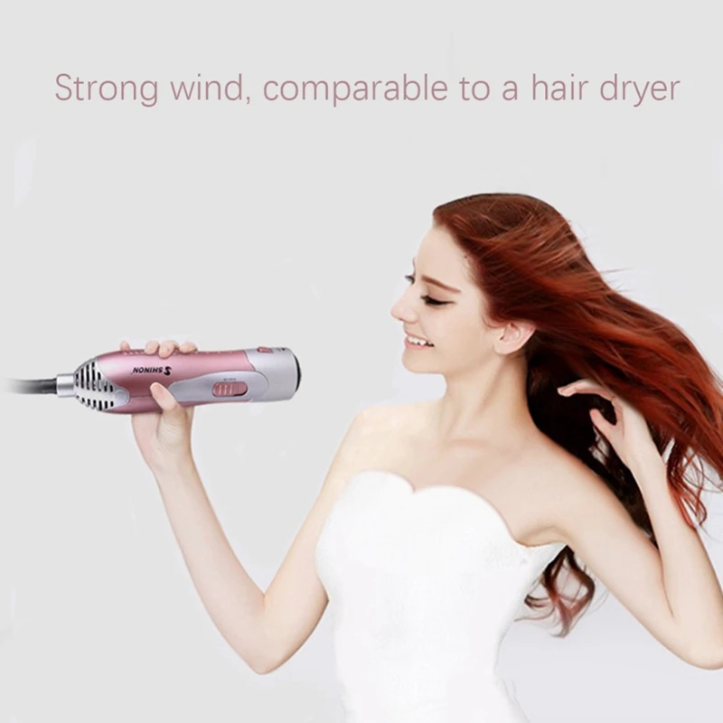 Shinon 3 In 1 Professional Curling Iron Hair Straightener Dryer Brush Roller Comb Hairdressing Styling Tool For Home Eu P | Красота и
