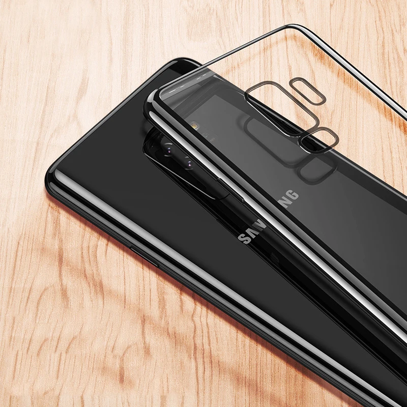 Transparent Phone Cover For Samsung Galaxy S10 Lite S9 S8 Plus S7 S6 Edge S5 S4 S3 Note 9 8 5 4 3 Soft TPU Clear Cases |