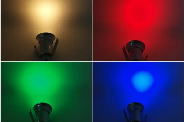 2PCS/ lot 4*2W 8W IP68 Buried lighting AC85-265V Waterproof LED underwater light Lamp | Лампы и освещение