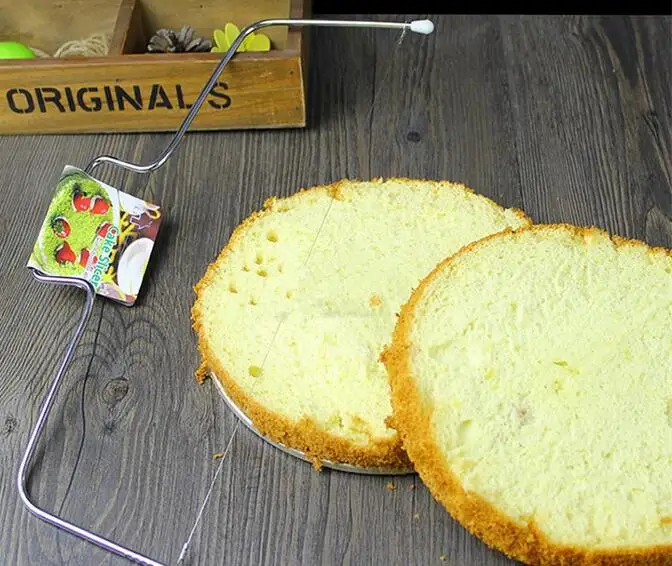 1 шт. Регулируемый слайсер для торта проволочный выравниватель 32 см кондитерский