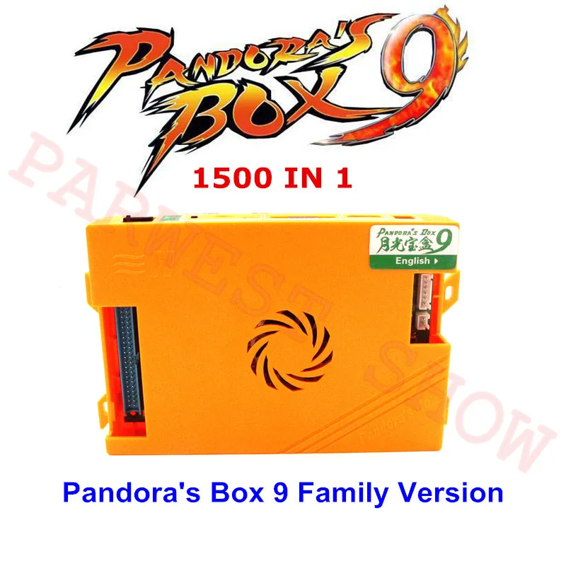 Новое поступление 1500 В 1 игровая печатная плата Pandora's Box 9 семейная материнская